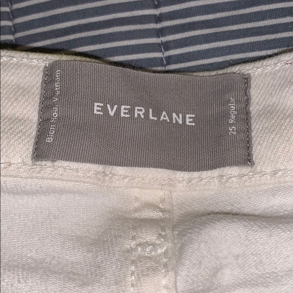 Everlane • 25 Midrise Jeans White - Picture 5 of 6